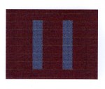 pattern of hits produced by particles when both slits are open  